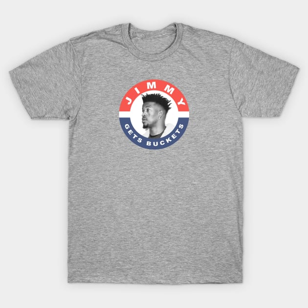 Jimmy Gets Buckets T-Shirt by OptionaliTEES